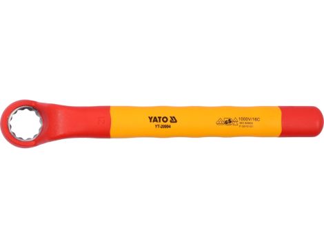 YATO - KLUCZ OCZKOWY ODGIĘTY IZOLOWANY 21MM VDE - YT-20994