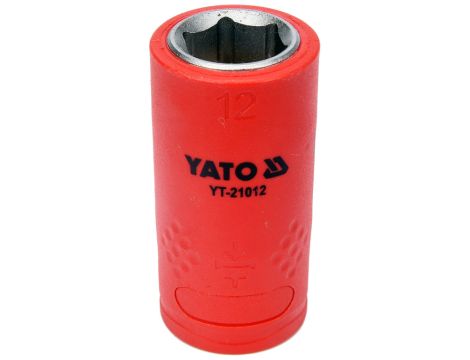 YATO - NASADKA IZOLOWANA 12MM 3/8" 6-KĄT. VDE - YT-21012