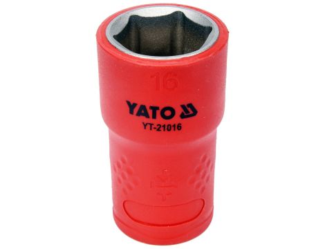 YATO - NASADKA IZOLOWANA 16MM 3/8" 6-KĄT. VDE - YT-21016