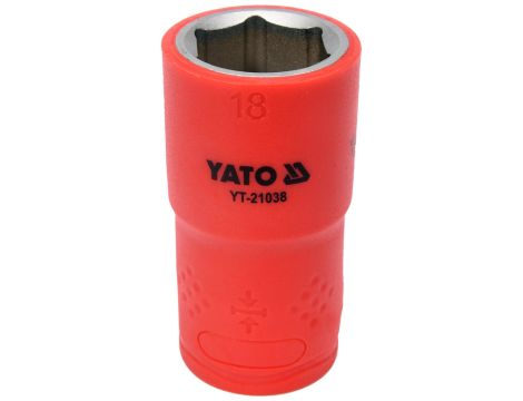 YATO - NASADKA IZOLOWANA 18MM 1/2" 6-KĄT VDE - YT-21038