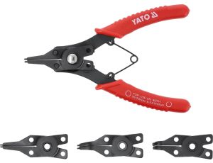 YATO - SZCZYPCE SEGERA Z WYMIENNYMI KOŃC.160MM - YT-2130