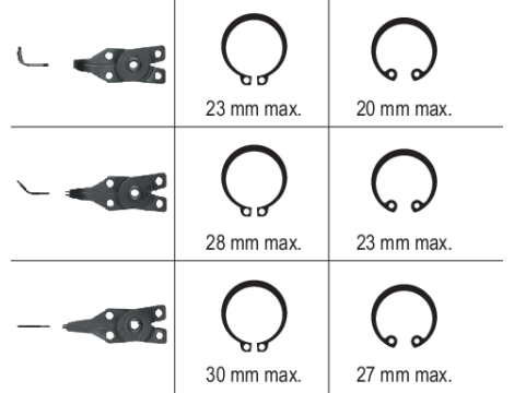 YATO - SZCZYPCE SEGERA Z WYMIENNYMI KOŃC.160MM - YT-2130 - 4