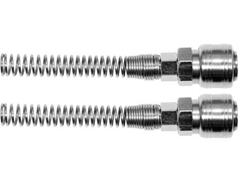 YATO - SZYBKOZŁĄCZE F NA WĄŻ 6x10mm 2 SZTUKI - YT-24101