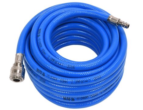 YATO - WĄŻ PNEUMAT.PVC Z SZYBKOZŁ. 10mm x 10m - YT-24224