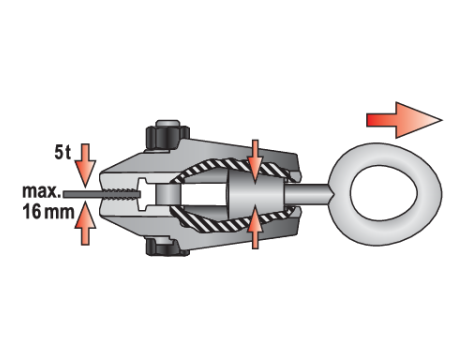 YATO - KLAMRA BLACHARSKA SAMOZACISKOWA - YT-2542 - 2
