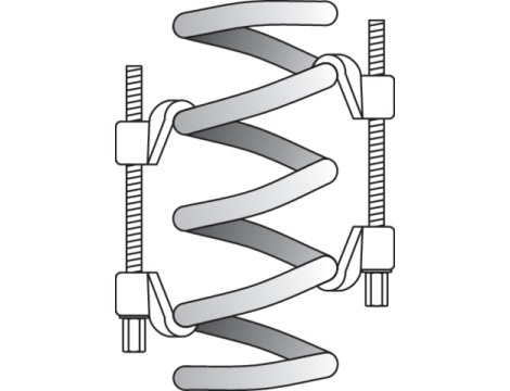 YATO - ŚCIĄGACZ DO SPRĘŻYN 82x370 2SZT. - YT-2544 - 2