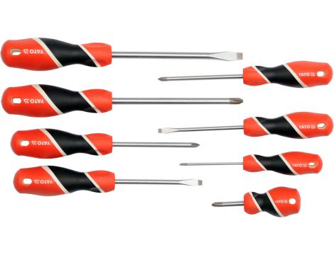 YATO - ZESTAW WKRĘTAKÓW 8 SZT - YT-25966