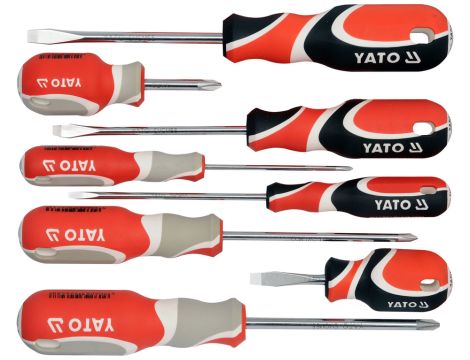 YATO - ZESTAW WKRĘTAKÓW SVCM55 8 SZT - YT-2670