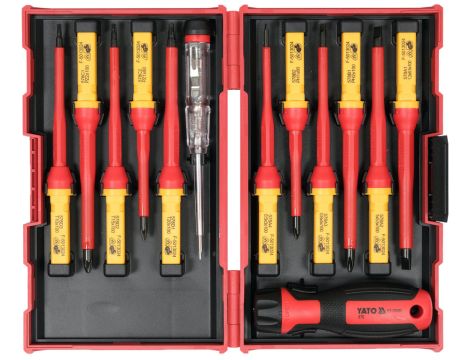 YATO - ZESTAW WKRĘTAKÓW VDE 13 EL. - YT-28295