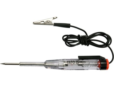 YATO - SAMOCH.PRÓBNIK NAPIĘCIA 6-24V KABEL 90CM - YT-2865