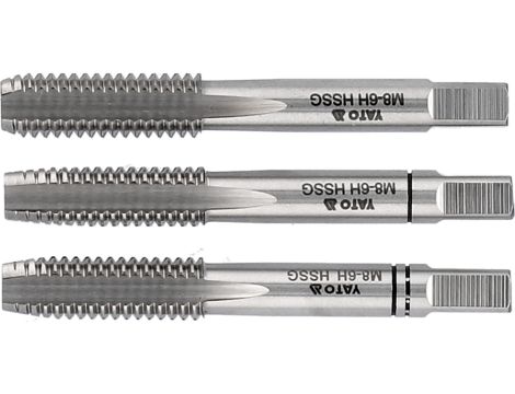 YATO - GWINTOWNIK RĘCZNY M4 / 3SZT HSS M2 - YT-2931