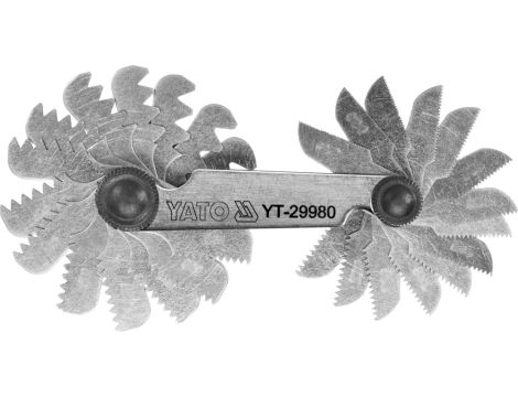 YATO - SPRAWDZIAN GRZEBIENIOWY DO GWINTÓW METR. - YT-29980
