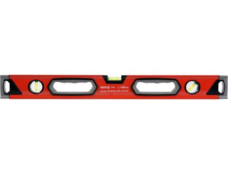 YATO - POZIOMNICA 600 MM 3 LIBELLE - YT-30071