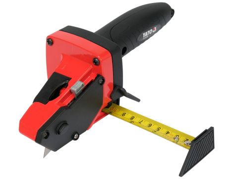 YATO - NÓŻ Z MIARĄ ZWIJANĄ DO CIĘCIA PŁYT GK - YT-31350