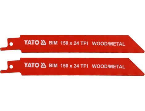 YATO - BRZESZCZOTY BIM 150MM 24TPI 2SZT - YT-33932