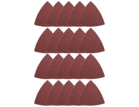 YATO - PAPIER ŚCIERNY TRÓJKĄTNY 80MM 20SZT - YT-34693