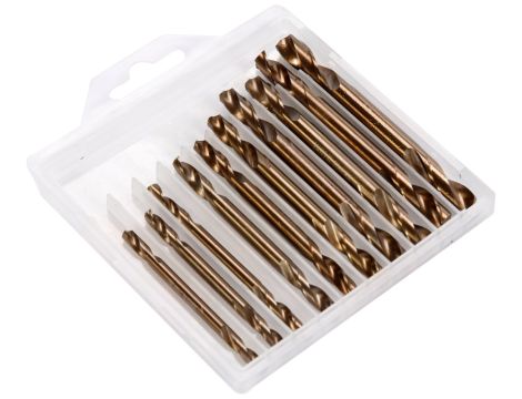 YATO - DWUSTRONNE WIERTŁA DO METALU 3-6MM 10SZT - YT-40025 - 2