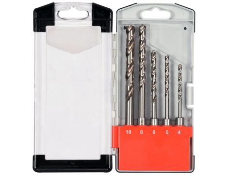 YATO - WIERTŁA DO METALU HSS 6542 5SZT SDS PLUS - YT-40050