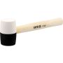 YATO - MŁOTEK GUM.CZARNO-BIAŁY Z DREWN.R.370G - YT-4602 - 3