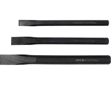 YATO - ZESTAW PRZECINAKÓW 3CZĘŚCI - YT-4711