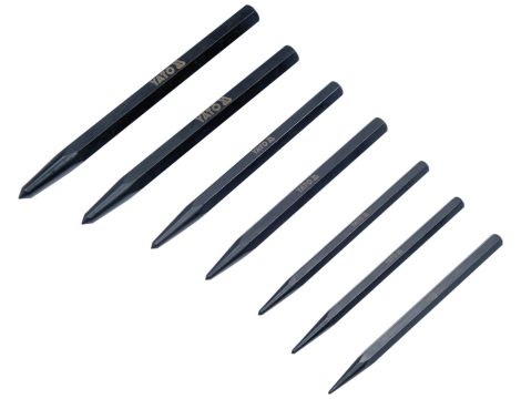 YATO - PUNKTAKI DO ZNAKOWANIA MATERIAŁU, 7 SZT. - YT-47170 - 2