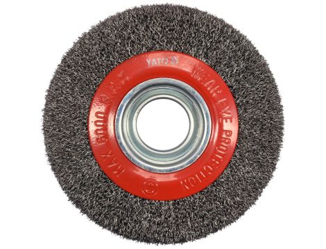 YATO - SZCZOTKA TARCZOWA 150MM ⌀32MM INOX - YT-47554