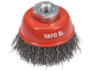 YATO - SZCZOTKA DOCZOŁOWA 65MM M14 INOX - YT-47658