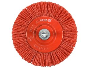 YATO - SZCZOTKA TARCZ. Z TRZPIENIEM 75MM NYLON - YT-47791 - image 2