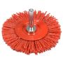 YATO - SZCZOTKA TARCZ. Z TRZPIENIEM 75MM NYLON - YT-47791 - 2