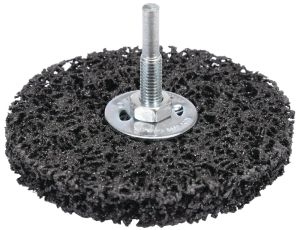 YATO - SZCZOTKA TARCZOWA 100MM Z TRZPIENIEM - YT-47802