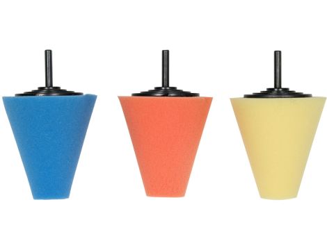 YATO - GĄBKI POLERSKIE DO FELG 3 SZT. - YT-47945