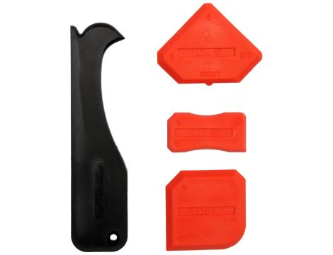 YATO - SZPACHELKI DO SILIKONU 4CZ. Z OBCINAKIEM - YT-5262