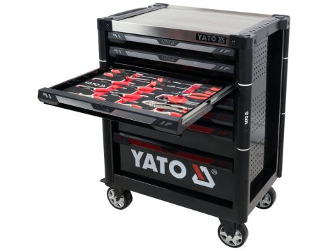 YATO - SZAFKA SERWISOWA 7 SZUFLAD +157 NARZĘDZI - YT-55308 - 3