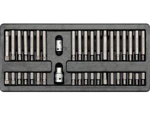 YATO - WKŁAD DO SZUFLADY KOŃCÓWKI ŚRUBOKR.40CZ. - YT-5538