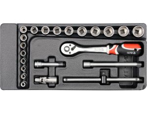 YATO - WKŁAD DO SZUFLADY ZESTAW NARZ.3/8