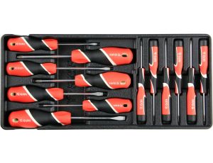 YATO - WKŁAD DO SZUFLADY ZESTAW WKRĘTAKÓW 13CZ. - YT-55455