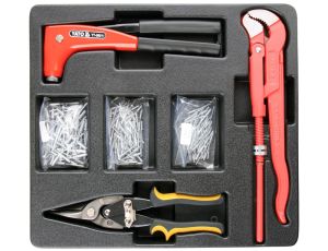 YATO - WKŁAD DO SZUFLADY KLUCZ,NOŻYCE,NITOW 6CZ - YT-55478