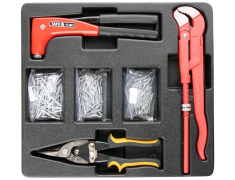 YATO - WKŁAD DO SZUFLADY KLUCZ,NOŻYCE,NITOW 6CZ - YT-55478