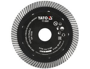 YATO - TARCZA DIAMENTOWA TURBO 115MM DO GRESU - YT-59981