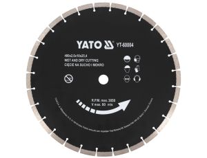 YATO - TARCZA DIAMENTOWA DO BETONU 400x25,4MM - YT-60004