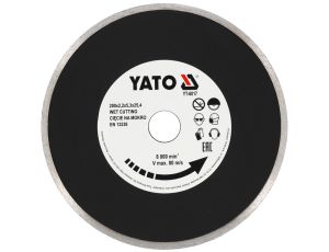 YATO - TARCZA DIAMENTOWA PEŁNA - EN 200MM - YT-6017