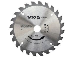 YATO - TARCZA WIDIOWA  DO DREWNA 160X24TX20MM - YT-60480
