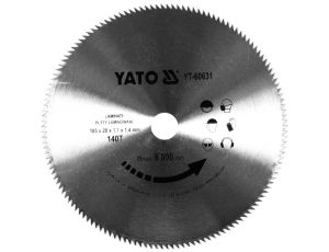 YATO - TARCZA DO PANELI 185/140T 20MM - YT-60631