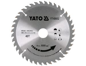YATO - TARCZA WIDIOWA  DO DREWNA 200X40TX30MM - YT-60652