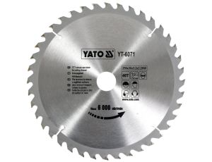 YATO - TARCZA WIDIOWA 250X40TX30 MM - YT-6071