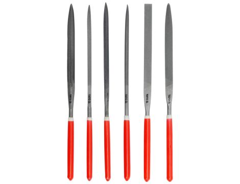 YATO - ZESTAW PILNIKÓW IGLAKÓW 6CZ. 4x160x75MM - YT-6161
