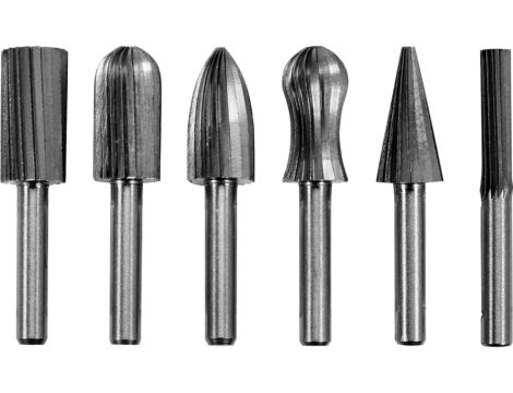 YATO - FREZY TRZPIENIOWE DO METALU FI 6MM; 6SZT - YT-61711