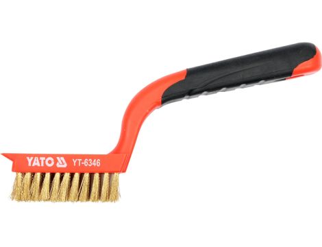 YATO - SZCZOTKA DRUCIANA PLASTIK.R. 5-RZĘDÓW - YT-6346