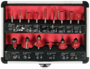 YATO - FREZY DO DREWNA TRZPIEŃ FI 6MM, 15 SZT. - YT-68007