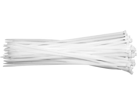 YATO - OPASKI PLASTIKOWE 450X9,0 50SZT. BIAŁE - YT-70636